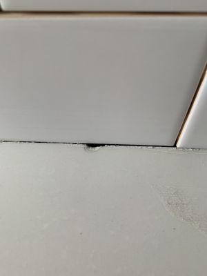 Countertops chipped when installed