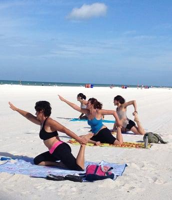 Beach Yoga Pinellas