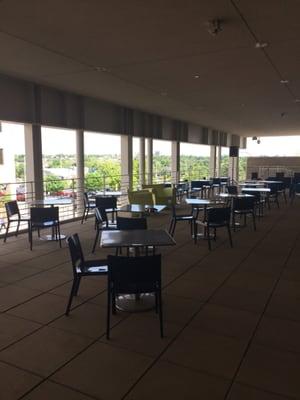 Great patio on the second floor!