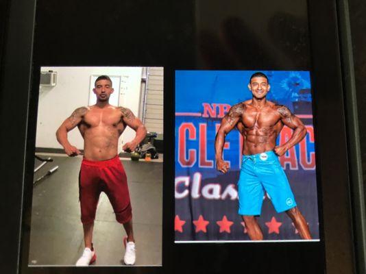 Client Tony Lema 13 week physique transformation