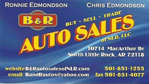 B & R Auto Sales