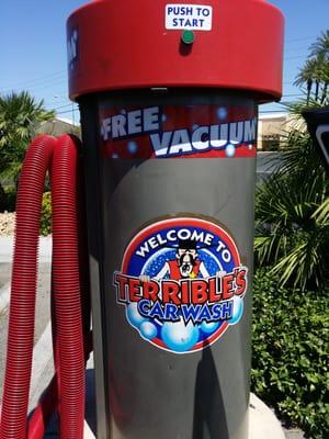 Sweet!  Free vacuum.