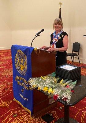 Cynthia is the past 2021 President of Soroptimist International of Carson City.  Women helping Women