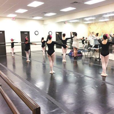 Ballet Class with Ashley Baker.