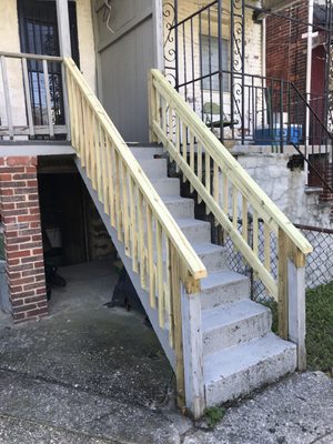 Pressure Treated Rails