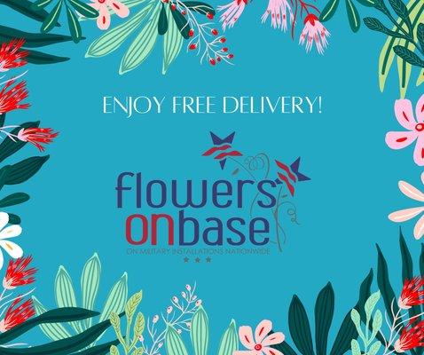 Free flower delivery