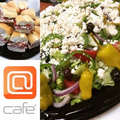 We cater any size occasion delivering the best salads sandwich platters and more!