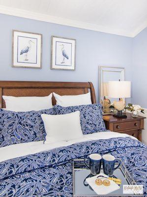 Traditional Coastal Bedroom