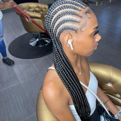 Small stitch braids