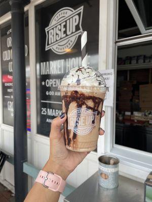 Mocha frozen coffee