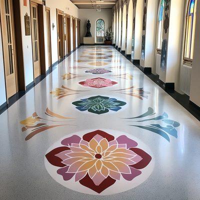 Meditation Zen - Floor graphics - Customized design Signs