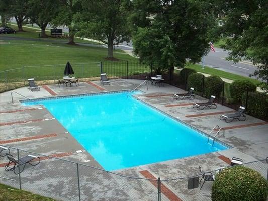 Enjoy Summer Days on the sun deck at our sparkling pool.