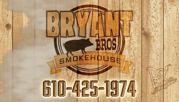 Custom logo design for local smokehouse operation.