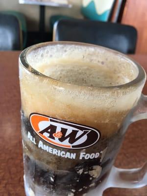 Icy root beer! Yum