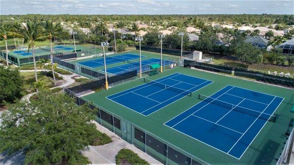 Pickle Ball and Tennis at Burnt Store Marina