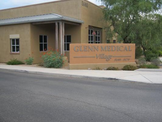 Glenn Medical Village Entrance