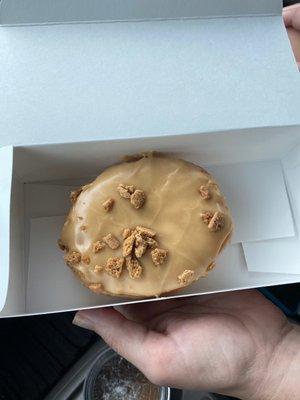 New cookie butter donut