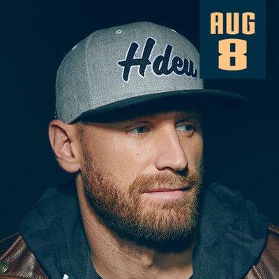 Chase Rice is performing live at Mill Bay Casino's Deep Water Amphitheater on August 8!