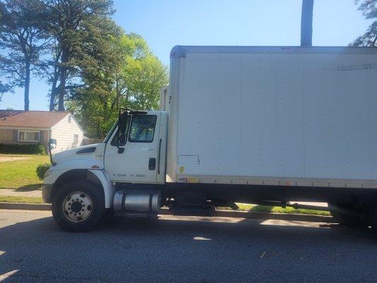 Our 24ft truck is willing and able to meet and satisfy your moving and hauling needs