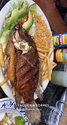 Fried Fish/Mojarra Frita