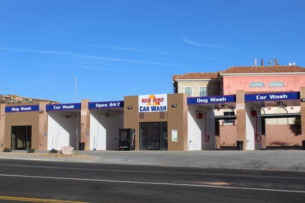 Front of Car Wash