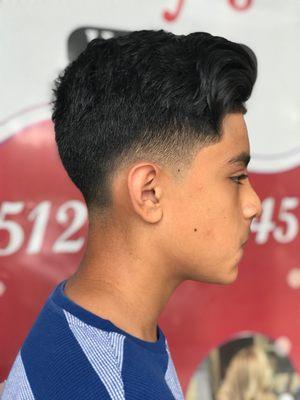 Young men's haircuts available at Aly's Hair Salon in Austin, TX.