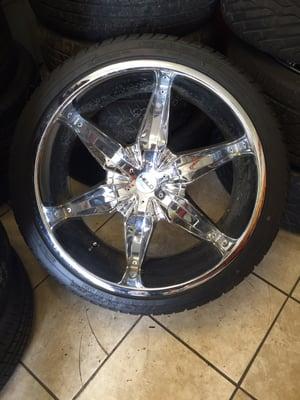 We have rims and tires on this account!!!