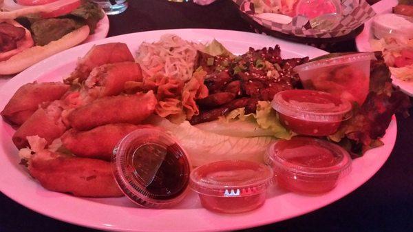 Asian platter