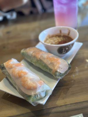 Goi cuon (fresh spring rolls)