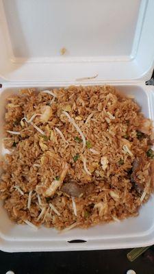 House Fried Rice includes Chicken & Beef. The PERFECT fried rice recipe