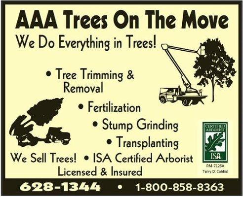 AAA Trees On The Move