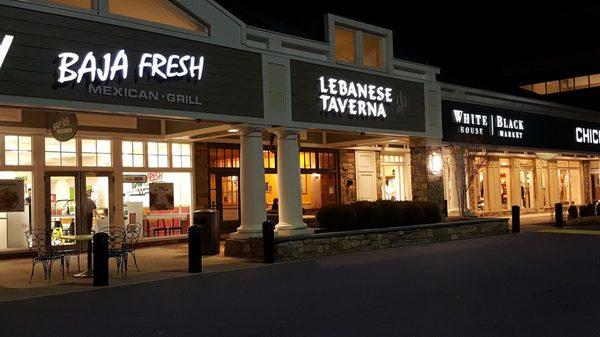 Storefront for Lebanese Taverna