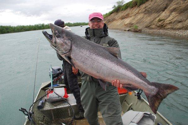 We catch all five species of Pacific salmon in the rivers of Bristol Bay Alaska