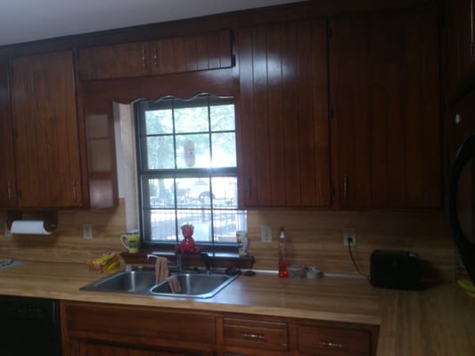 Kitchen refinish