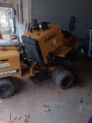 My stump grinder