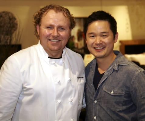 Chef Derek Smith with Danny Seo