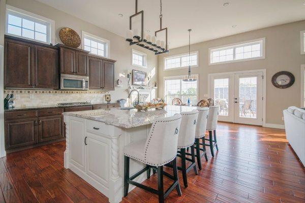 Kitchen remodel  sharman  oak