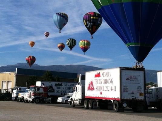 Driving Range is on the usual path of Reno Balloon Races.