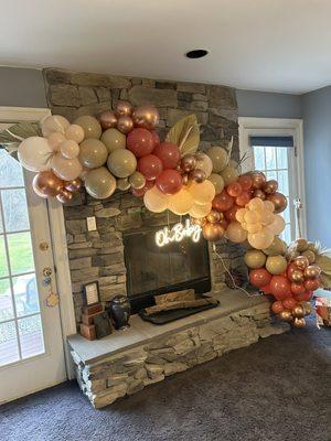 Extra POP by Yolanda: 
Theme: Babyshower

#Extrapopbyyolanda
#marylandballoonartist