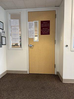 Doctor Office Door