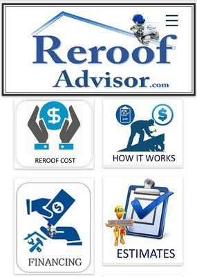 Reroof advisor website app