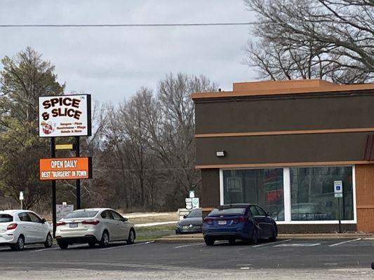 view of newly opened restaurant (on February 20th, 2024)