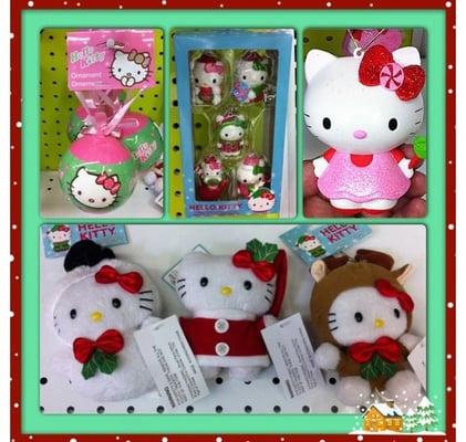 Christmas '12! Hello Kitty ornaments.