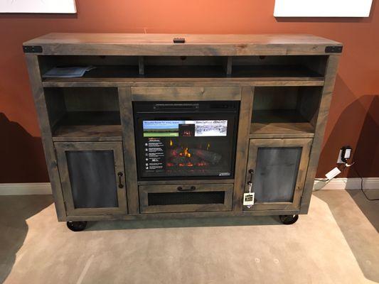 Legends Furniture Electric Fireplace Console