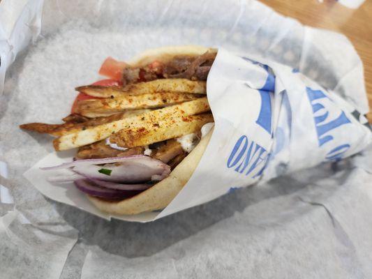 Pork Belly Gyro!!