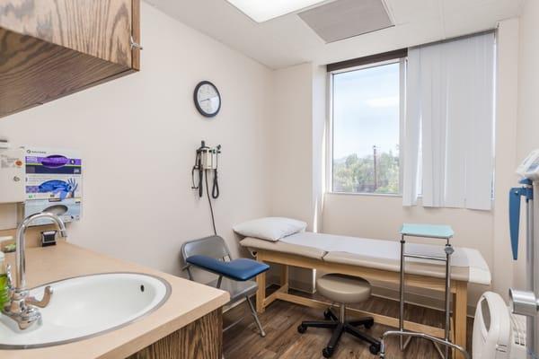 Hygienic yet, comfortable and inviting medical facilities.