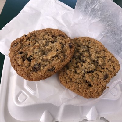 Oatmeal rasen cookies