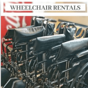 Commercial wheelchair Rentals for just $10/day.