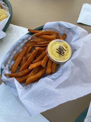 Basket of Sweet Potato Fries $5.75