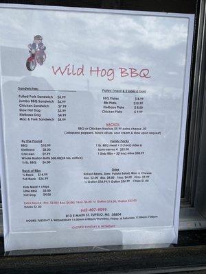 Wild Hog BBQ